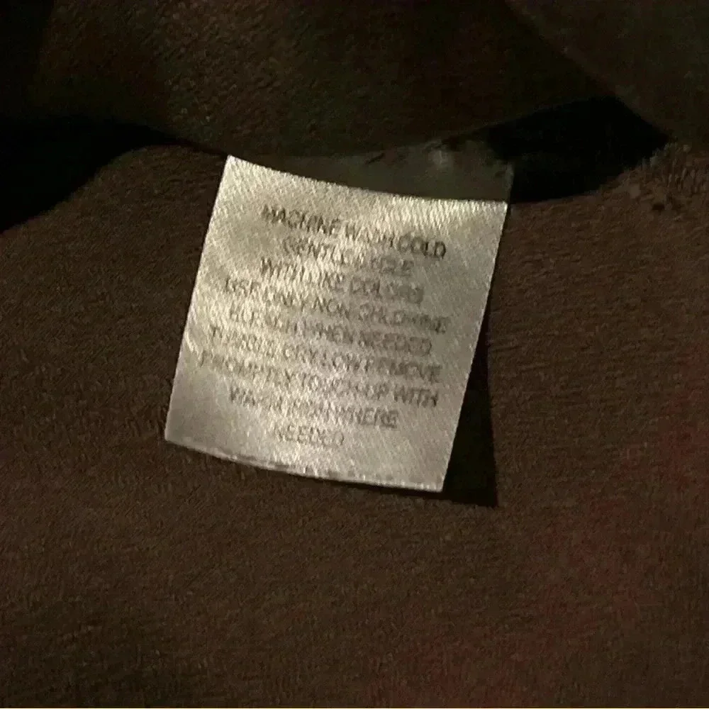 Sunny Leigh Women's Fit & Flare Lined Skirt Size 12 Brown Handkerchief Hem - Picture 4 of 8